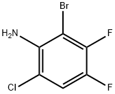 2-Bromo-6-chloro-3,4-difluoroaniline Structure