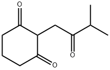1,3-Cyclohexanedione, 2-(3-methyl-2-oxobutyl)- Structure