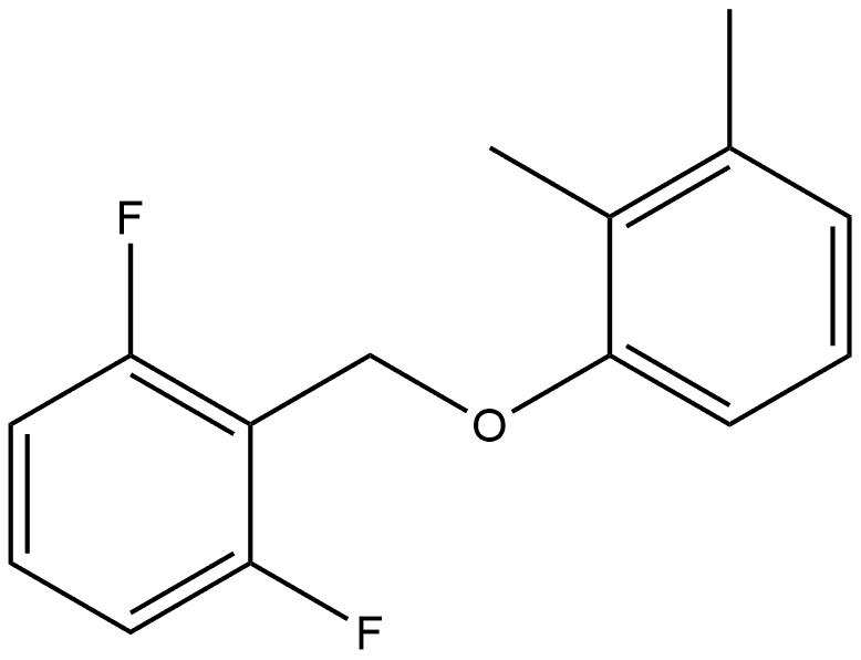 Benzene, 1-[(2,6-difluorophenyl)methoxy]-2,3-dimethyl- Structure