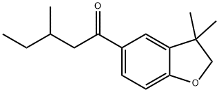 1-(3,3-dimethyl-2,3-dihydro-1-benzofuran-5-yl)-3-
methylpentan-1-one Structure