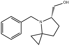 4-Azaspiro[2.4]heptane-5-methanol, 4-(phenylmethyl)-, (5S)- Structure