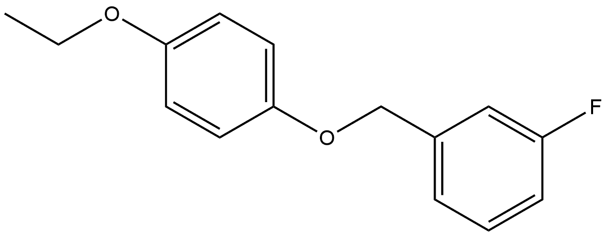 1-[(4-Ethoxyphenoxy)methyl]-3-fluorobenzene Structure