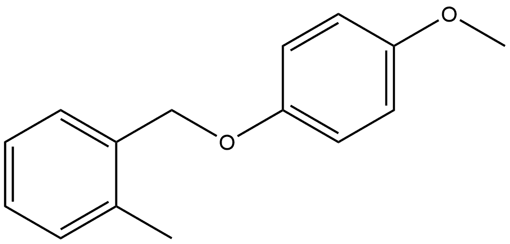 1-[(4-Methoxyphenoxy)methyl]-2-methylbenzene Structure