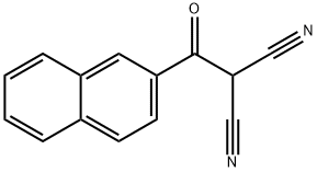 Propanedinitrile, 2-(2-naphthalenylcarbonyl)- Structure