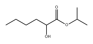 Hexanoic acid 1-methyl-2-hydroxyethyl ester Structure