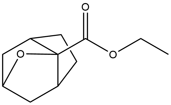 ethyl 8-syn-(1S,5R)-3-oxobicyclo[3.2.1]octane-8-carboxylate Structure