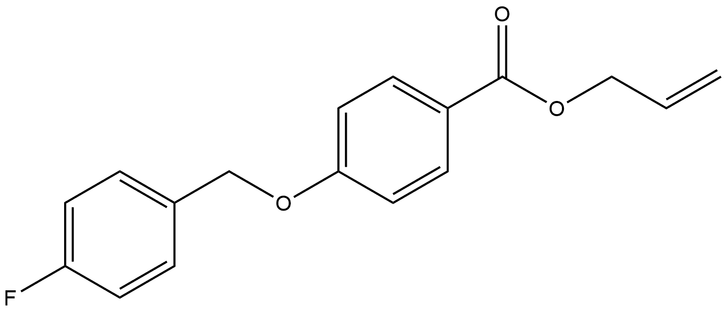 2-Propen-1-yl 4-[(4-fluorophenyl)methoxy]benzoate Structure