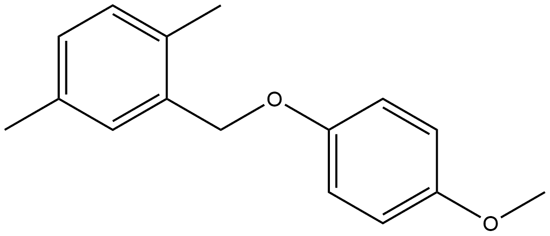 2-[(4-Methoxyphenoxy)methyl]-1,4-dimethylbenzene Structure