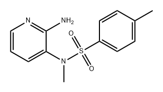 Benzenesulfonamide, N-(2-amino-3-pyridinyl)-N,4-dimethyl- Structure