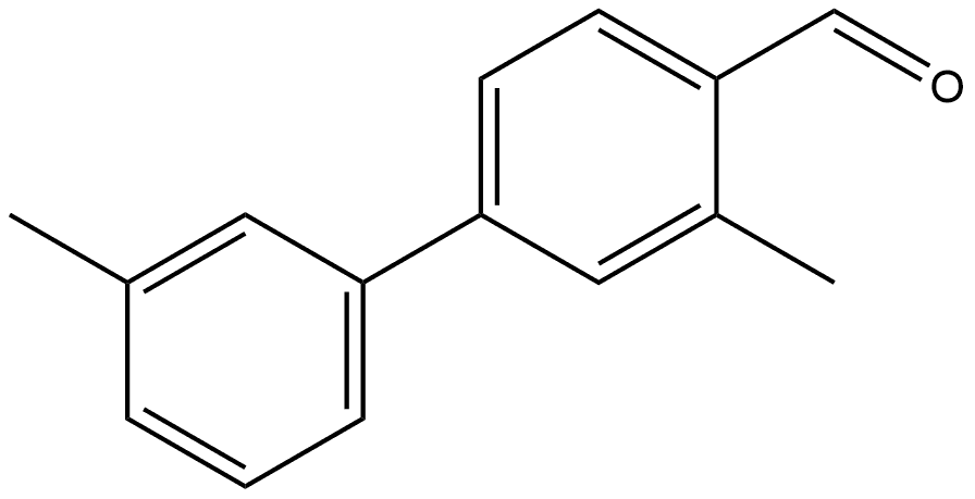 3,3'-Dimethyl[1,1'-biphenyl]-4-carboxaldehyde Structure