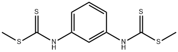 Carbamodithioic acid, 1,3-phenylenebis-, dimethyl ester (9CI) 구조식 이미지