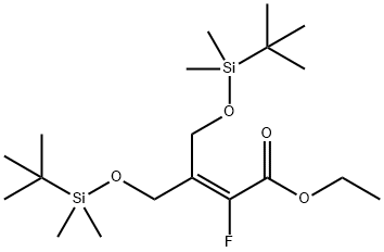 ETHYL 4[[(1,1-DIMETHYLETHYL)DIMETHYLSILYL]OXY] Structure