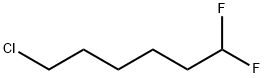 Hexane, 6-chloro-1,1-difluoro- Structure