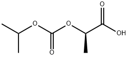 (2R)-2-{[(propan-2-yloxy)carbonyl]oxy}propanoic acid Structure