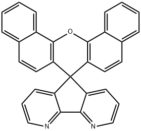 Spiro[cyclopenta[1,2-b:5,4-b']dipyridine-5,7'-dibenzo, 95% Structure