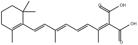 Retinoic acid, 14-carboxy- Structure