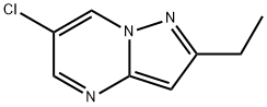 6-chloro-2-ethylpyrazolo[1,5-a]pyrimidine Structure