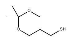 1,3-Dioxane-5-methanethiol, 2,2-dimethyl- Structure