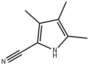 3,4,5-trimethyl-pyrrole-2-carbonitrile Structure