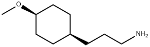 Cyclohexanepropanamine, 4-methoxy-, cis- 구조식 이미지