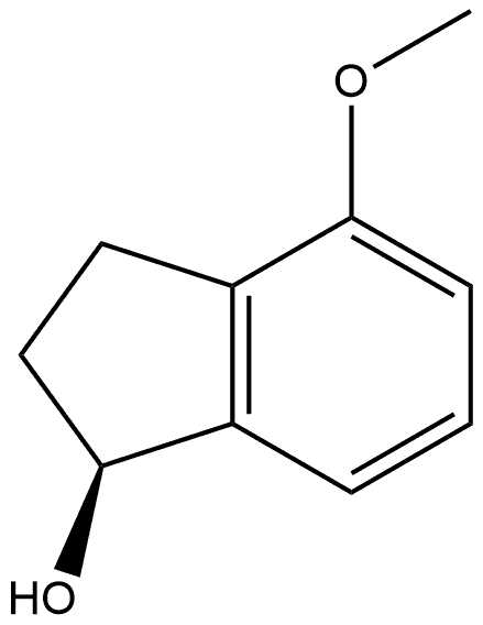 (S)-4-methoxy-2,3-dihydro-1H-inden-1-ol Structure