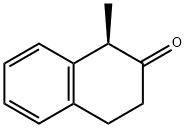 2(1H)-Naphthalenone, 3,4-dihydro-1-methyl-, (1R)- Structure