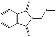 1H-Isoindole-1,3(2H)-dione, 2-[(methylthio)methyl]- 구조식 이미지