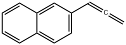 Naphthalene, 2-(1,2-propadien-1-yl)- Structure