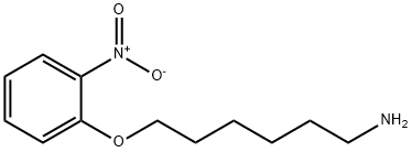 1-Hexanamine, 6-(2-nitrophenoxy)- Structure