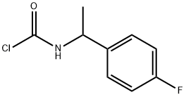 Carbamic chloride, N-[1-(4-fluorophenyl)ethyl]- 구조식 이미지