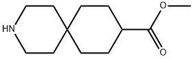 3-Azaspiro[5.5]undecane-9-carboxylic acid, methyl ester Structure