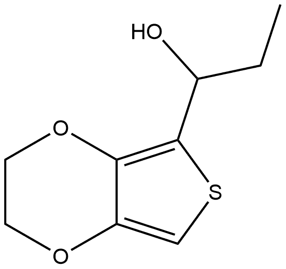 α-Ethyl-2,3-dihydrothieno[3,4-b]-1,4-dioxin-5-methanol 구조식 이미지