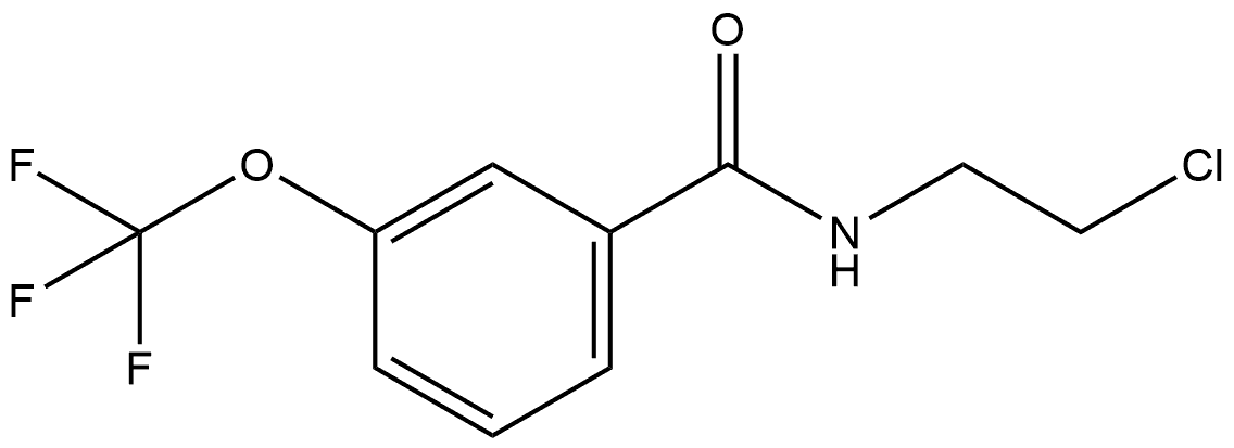 N-(2-Chloroethyl)-3-(trifluoromethoxy)benzamide Structure