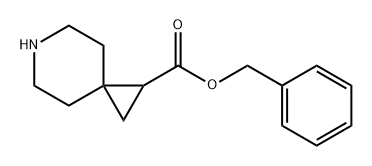 6-Azaspiro[2.5]octane-1-carboxylic acid, phenylmethyl ester 구조식 이미지