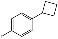 1-cyclobutyl-4-iodobenzene Structure