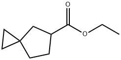 Spiro[2.4]heptane-5-carboxylic acid, ethyl ester Structure