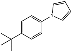 1H-Pyrrole, 1-[4-(1,1-dimethylethyl)phenyl]- Structure