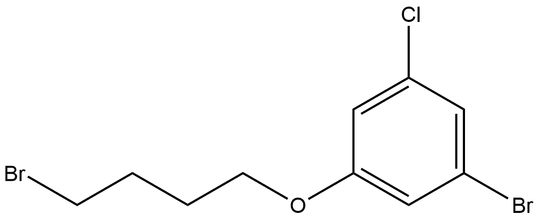 1-Bromo-3-(4-bromobutoxy)-5-chlorobenzene Structure