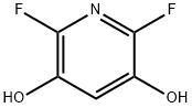 2,6-Difluoropyridine-3,5-diol Structure