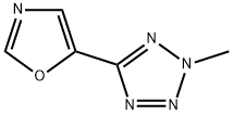 2-?methyl-?5-?(5-?oxazolyl)?-2H-?Tetrazole Structure