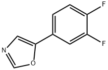 5-(3,4-Difluorophenyl)-1,3-oxazole Structure