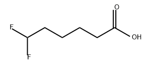 Hexanoic acid, 6,6-difluoro- Structure