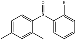 Benzene, 1-[(2-bromophenyl)sulfinyl]-2,4-dimethyl- Structure