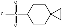 Spiro[2.5]octane-6-sulfonyl chloride Structure