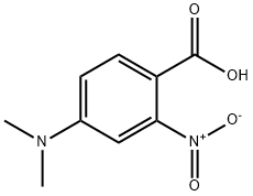 Benzoic acid, 4-(dimethylamino)-2-nitro- Structure