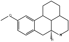 1H-Dibenzo[de,g]quinoline, 2,3,3a,4,5,6,6a,7,11b,11c-decahydro-10-methoxy-, (6aS)- 구조식 이미지