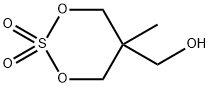 1,3,2-Dioxathiane-5-methanol, 5-methyl-, 2,2-dioxide Structure