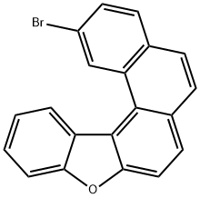 2-Bromobenzo[b]phenanthro[4,3-d]furan Structure