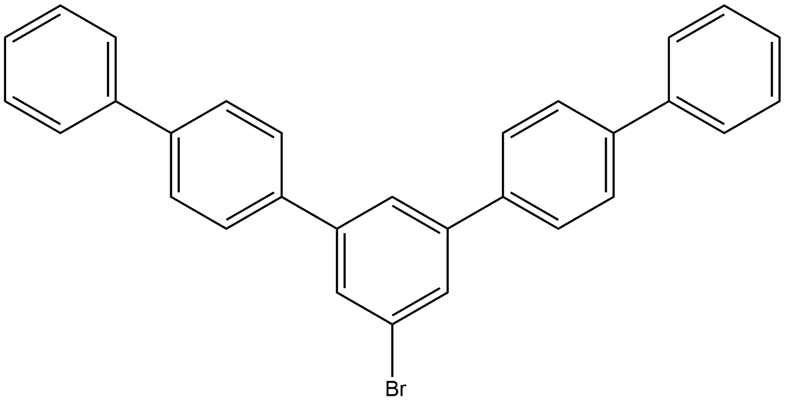 1,1′:4′,1′′:3′′,1′′′:4′′′,1′′′′-Quinquephenyl, 5′′-bromo- Structure