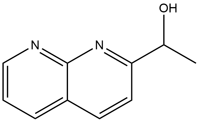 α-Methyl-1,8-naphthyridine-2-methanol 구조식 이미지